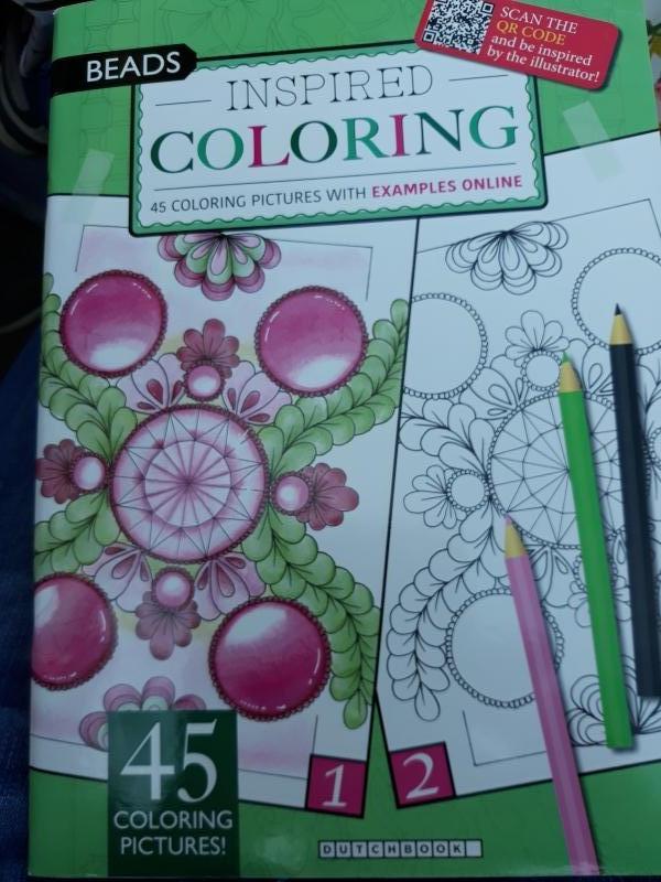 Coloring Beads - kleurboek volwassenen