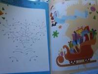 Kleur en speelboek kerstmis