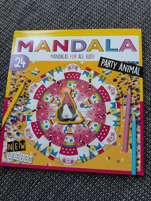 Kleurboek Mandela voor kids - Party Animal