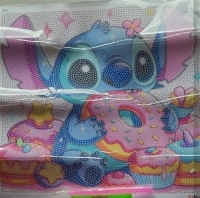 Diamond painting - Stitch  - met donut