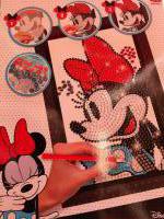 Diamond painting  / glitter kunst / minnie  Mouse / pailletten