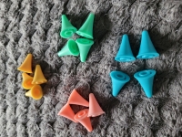 Breihulpjes/ breinaald stoppers / 4 st