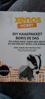 DIY Haakpakket: Boris de das / 10x10 cm