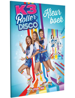 K3 - kleurboek - Roller Disco - studio 100  kleuren