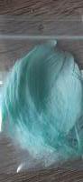 veren veertjes / klein / licht groen / dons/ decoratie
