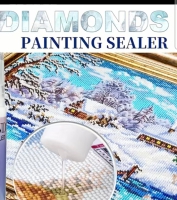 Diamond painting-sealer met kwastje- 60 ml