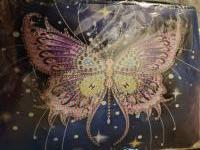 Diamond painting- tasje - vlinder