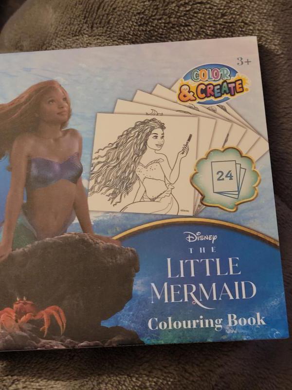 mini kleurboekje- kleine zeemeermin/ Disney