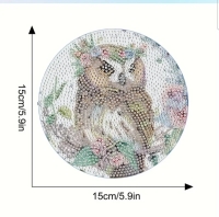Diamond painting- Pannenonderzetters -  3 xUil