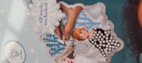 Kerst Diamond painting  - Lampje Frozen