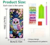 Diamond painting  uil  - mobiel telefoonhouder