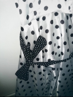 Petticoat mt 38 wit zwart