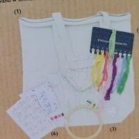 DIY - Shopping  bag / tas met borduurset