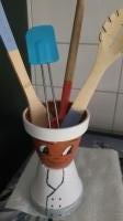 Bloempot pop- kok