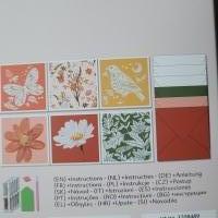 Diamond painting  - 6  kaarten- Bloemen