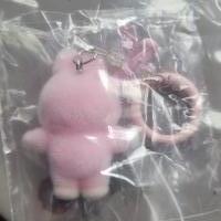 Labubu - sleutelhanger- klein - roze