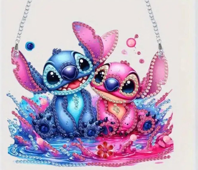 raamhanger  - d.p. - Lilo & Stitch