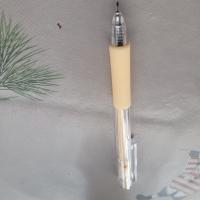 ergonomische Prikpen met grip - geel