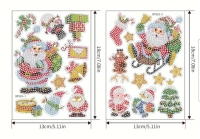 D.P. Kerstversiering  stickers
