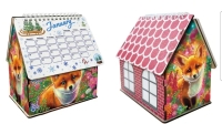 Kalender huisje- vos - 2026 - Diamond p.