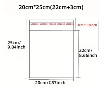 50 xSealbags  opbergzakken 20x24 cm