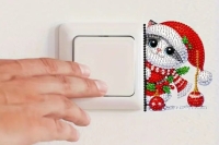 4 x hoekprofiel kerst katjes - d.p