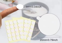 20 Kaarsen stickers 1 cm