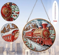 Raamhanger Trein Locomotief Kerst