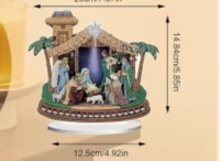 Kerstversiering D.P. Kerststal standaard