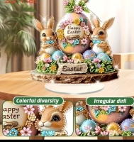 Pasen Diamond p.- Paashaas + ei