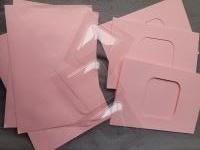 Zelf kaarten maken- venster kaarten - roze