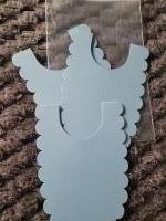 Zelf kaarten maken- 3 x Slab kaarten - blauw