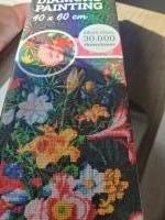 Diamond painting- bloemen  40x60  cm