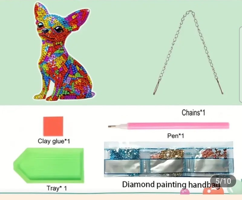 D.P - Raamhanger- chihuahua hond