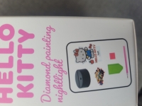 Diamond p.  - Nachtlampje- Hello Kitty