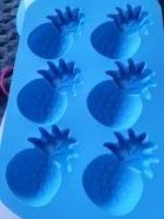 Mal  Ananas: ijsblokjes bakken kaarsen zeep