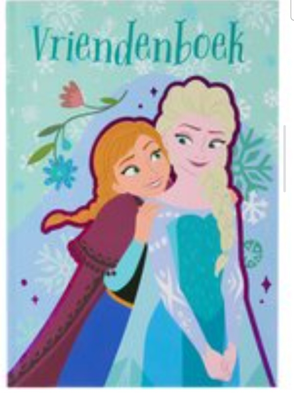 vriendenboek - Frozen