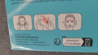 Gezicht pareltjes/ stickers  Heart parade