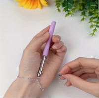 Sieraden-hulp- haaknaald - roze