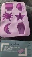 Cakevorm cupcakes Halloween roze