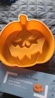Cakevorm mal - Pompoen Halloween oranje